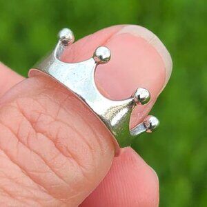 James Avery Princess Crown Ring Size 6